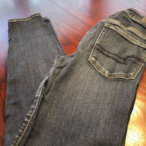 A E Size 8 Super Super Stretch Skinny Jeans